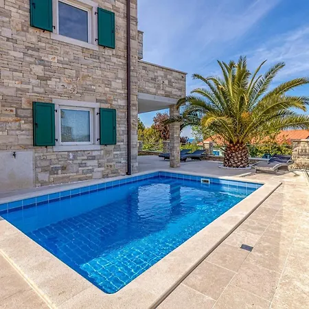 Βίλα Milena With Pool And Sea View Crveni Vrh